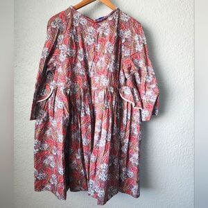 NACKIYE dress mini floral babydoll side pockets coastal summer dress